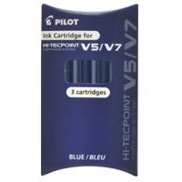 Refill Hi Tecpoint V5-V7 ricaricabile begreen - blu - conf. 3 pezzi - Pilot - 040336 - 4902505444456 - DMwebShop