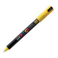 Marcatore a base d'acqua Uni Posca Pen PC1M - punta extra fine - 0,7 mm - giallo - Uni Mitsubishi - M PC1MR G - 4902778089798 - DMwebShop