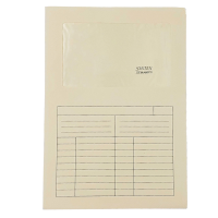 Cartelline a L con finestra Sintex cartoncino - 120 gr - 22 x 31 cm - avorio - conf. 50 pezzi - Blasetti - 0582 - 8007758015821 - DMwebShop