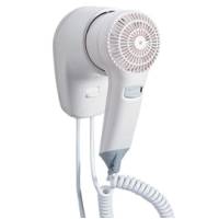Asciugacapelli da hotel Yul Basic aggancio frontale 9,1 x 14,7 x 15 cm 1200 W ABS bianco Medial 704000 - 16648