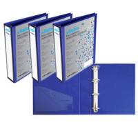 Raccoglitore personalizzabile KingShow - 4 anelli a D 65 mm - dorso 8 cm - 22 x 30 cm - blu - Starline - 1410214 BLEU - 8025133037831 - DMwebShop