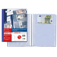 Porta scontrini e banconote Asso PS - 21 x 29,7 cm - blu - Sei Rota - 57000007 - 8004972029948 - DMwebShop