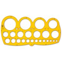 Maschera cerchi - 1/55 mm - con smusso - Arda - 7126 - 8003438071262 - DMwebShop
