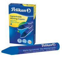 Pastello industriale 762 - blu - scatola 12 pezzi - Pelikan - 100436042 - 4012700701015 - DMwebShop