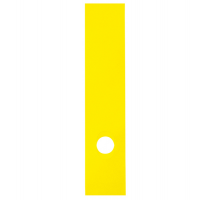 Copridorso CDR P - PVC adesivo - 7 x 34,5 cm - giallo - conf. 10 pezzi - Sei Rota 58012806