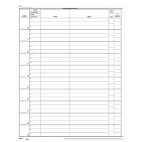 Registro corrispondenza arrivo-partenza - 31 x 24 cm - 50 fogli - Edipro - E2806 - 8023328280604 - DMwebShop