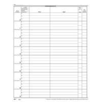 Registro corrispondenza arrivo-partenza - 31 x 24 cm - 50 fogli - Edipro - E2806 - 8023328280604 - DMwebShop