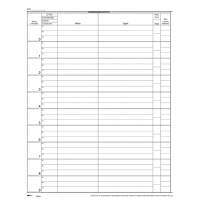 Registro corrispondenza arrivo-partenza - 31 x 24 cm - 50 fogli - Edipro - E2806 - 8023328280604 - DMwebShop