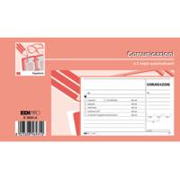 Blocco comunicazioni telefoniche - 50-50 fogli autoricalcanti - 9,9 x 17 cm - Edipro - E5693A - 8023328569310 - DMwebShop