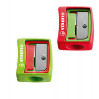 Temperamatite gigante Woody senza contenitore - 1 foro - per pastelli con mina XXL 10 mm - Stabilo