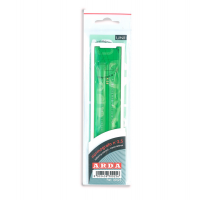 Normografo lettere e cifre Uni - 3 mm - verde - Arda - 3003 - 8003438030030 - DMwebShop