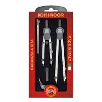 Compasso professional - Ø cerchio max 155 mm - 5 pezzi - Koh-i-noor - H9222N - 8014923004054 - DMwebShop