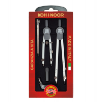 Compasso professional - Ø cerchio max 155 mm - 5 pezzi - Koh-i-noor H9222N