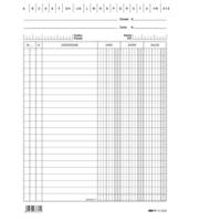 Schede in cartoncino dare-avere-saldo - 21 x 15 cm - conf. 100 pezzi - Edipro - E3336BL - 8023328333614 - DMwebShop