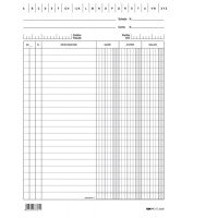 Schede in cartoncino dare-avere-saldo - 21 x 15 cm - conf. 100 pezzi - Edipro - E3336BL - 8023328333614 - DMwebShop