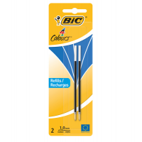 Refill roller - punta 1 mm - blu - conf. 2 pezzi - Bic - 931778 - 3086123402942 - DMwebShop