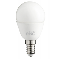 Lampada - LED - minisfera - 5,5 W - E14 - 3000 K - luce bianca calda - Mkc - 499048006 - 8006012324037 - DMwebShop