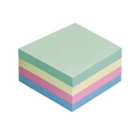 Biglietti adesivi Cubo assortito tenue 75 x 75 mm 70 gr 400 fogli Starline - 4713