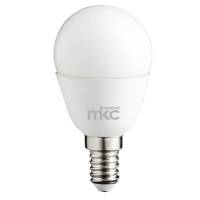 Lampada LED minisfera 5,5 W E14,3000K luce bianca calda - 17119