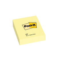 Blocco foglietti - giallo Canary - 38 x 51 mm - 100 fogli - Post-it - 7100296172 - 4064035092290 - DMwebShop