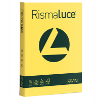 Carta Rismaluce - A4 - 140 gr - giallo sole 53 - conf. 200 fogli - Favini - A65B204 - 8007057614145 - DMwebShop