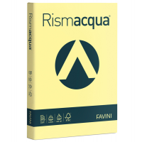 Carta Rismacqua - A4 - 140 gr - giallo chiaro 07 - conf. 200 fogli - Favini - A652204 - 8007057613742 - DMwebShop