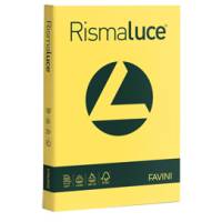 Carta Rismaluce - A4 - 200 gr - giallo sole 53 - conf. 125 fogli - Favini - A67B104 - 8007057616149 - DMwebShop