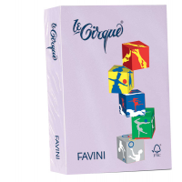 Carta Le Cirque - A4 - 80 gr - lilla pastello 104 - conf. 500 fogli - Favini - A719504 - 8025478320049 - DMwebShop