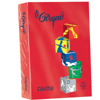 Carta Le Cirque - A4 - 160 gr - rosso scarlatto 209 - conf. 250 fogli - Favini - A74C304 - 8025478320858 - DMwebShop