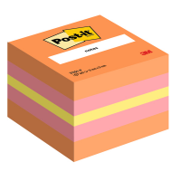Blocco foglietti Minicubo - 51 x 51 mm - melone neon, arancio acceso, rosa guava - 400 fogli - Post-it - 7100172395 - 4001895853821 - DMwebShop