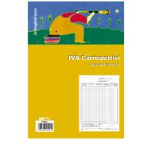 Registro prima nota Iva corrispettivi - 25-25 fogli autoautoricalcanti - 29,7 x 23 cm - Edipro - E2102A - 8023328210212 - DMwebShop