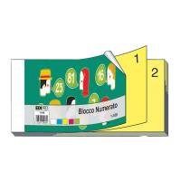Blocco numerato 1-100 - matrice+figlia - monocolore - 13 x 6 cm - conf. 10 pezzi - Edipro - E5406 - 8023328540609 - DMwebShop