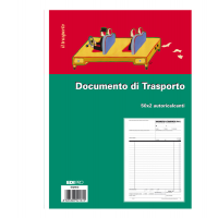 Blocco DDT - 50-50 fogli autoricalcanti - 29,7 x 21 cm - Edipro - E5216C - 8023328521615 - DMwebShop