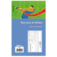 Blocco ricevute d'affitto - 50-50 fogli autoricalcanti - 9,9 x 17 cm - 50 fogli - Edipro - E5504C - 8023328550417 - DMwebShop