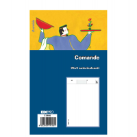 Blocco comande - 25-25-25 fogli autoricalcanti - 17 x 9,9 cm - Edipro E5916