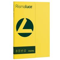 Carta Rismaluce Small - A4 - 200 gr - giallo sole 53 - conf. 50 fogli - Favini - A69B544 - 8007057615203 - DMwebShop