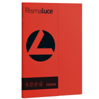 Carta Rismaluce Small - A4 - 200 gr - scarlatto 61 - conf. 50 fogli - Favini - A69C544 - 8007057615234 - DMwebShop