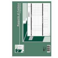 Blocco rapporto di cantiere - 50-50 fogli autoricalcanti - 21 x 30 cm - Edipro - E5859A - 8023328585914 - DMwebShop