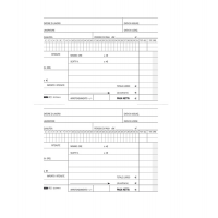Blocco retribuzioni domestici - 24 x 15 cm - 25 fogli 3 copie autoricalcanti - Edipro - E5744A - 8023328574413 - DMwebShop