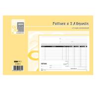 Blocco fatture 3 aliquote Iva - 50 fogli 2 copie autoricalcanti - 15 x 23 cm - Edipro - E5289A - 8023328528911 - DMwebShop