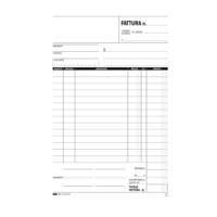 Blocco fattura 1 aliquota - 33 fogli 3 copie autoricalcanti - 23 x 14,8 cm - Edipro - E5273CT - 8023328527327 - DMwebShop