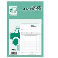 Blocco copia commissioni - 3 copie autoricalcanti - 23 x 15 cm - 33 fogli - Edipro - E5230CT - 8023328523022 - DMwebShop