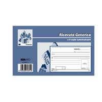 Blocco ricevute generiche - 33 fogli 3 copie autoricalcanti - 9,9 x 17 cm - Edipro - E5564CT - CONFE5564CTPZ10 - DMwebShop