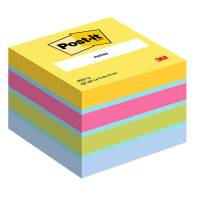 Blocco foglietti Minicubo - 51 x 51 mm - giallo sole, acqua, rosa power, verde acido, blu jeans - 400 fogli - Post-it - 7100172396 - 4046719532650 - DMwebShop