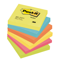 Blocco foglietti Colori Energy - colori assortiti - 76 x 76 mm - 72 gr - 100 fogli - Post-it 7100183441 - 7100296019 - 4064035083663 - DMwebShop