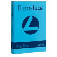 Carta Rismaluce A4,200 gr azzurro 55 confezione 125 fogli - 5744