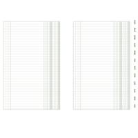 Scadenziario spiralato Gennaio Dicembre 21 x 29,7 cm 36 fogli - 1097