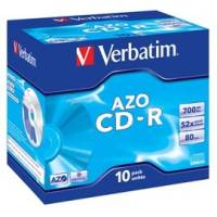 Scatola 10 CD-R DataLife Plus - Jewel Case - 1X-52X - serigrafata crystal - 700Mb - Verbatim - 43327 - 23942433279 - DMwebShop