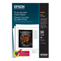 Carta fotografica Photo Quality Inkjet Paper - A4 - 100 Fogli - Epson C13S041061