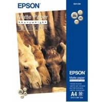 Carta Fotografica Matte Paper Heavy Weight - A4 - 50 Fogli - Epson - C13S041256 - 10343818439 - DMwebShop